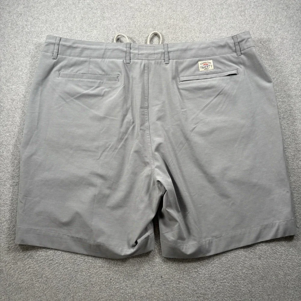 Faherty All Day Shorts Mens‎ 42 Gray Hiking Chino Lightweight Outdoor Casual